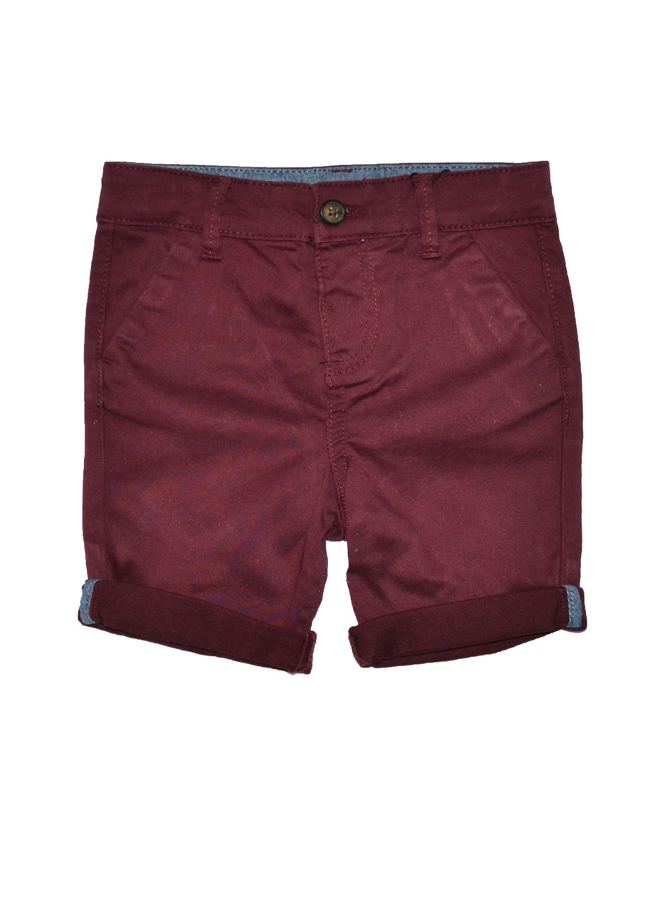 Шорти для хлопчика 92 см бордові
