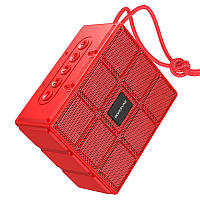 Bluetooth Колонка Borofone BR16 Чорний Красный