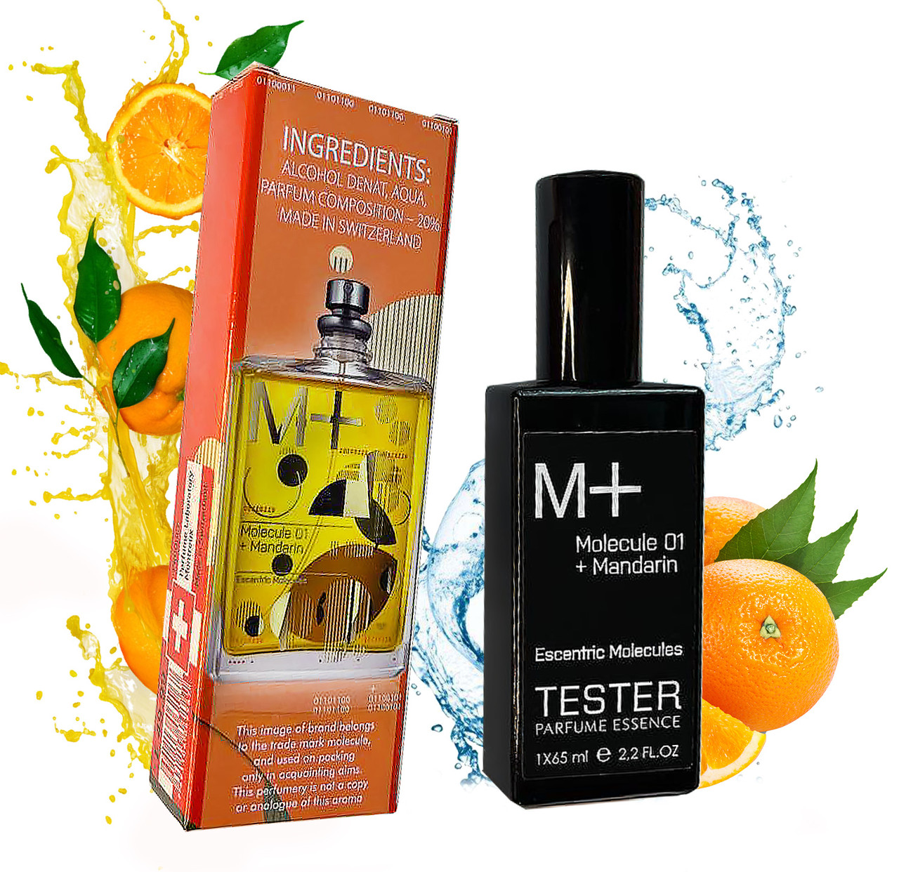 Escentric Molecules Molecule 01 + Mandarin (Есцентрик Молекула 01 + Мандарин) 65 мл. ОПТ