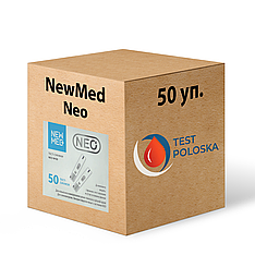 Тест-смужки НьюМед Нео 50 шт. (NewMed Neo) 50 упаковок