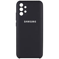 Уценка Чехол Silicone Cover Full Camera (AAA) для Samsung Galaxy A52 4G / A52 5G / A52s Дефект упаковки / Чорний / Black