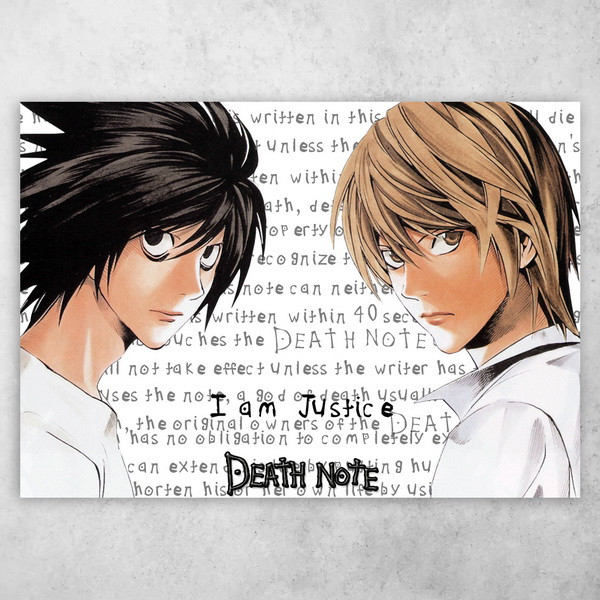 Аніме плакат постер "Зошит смерті / Death Note" №24