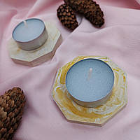 Підставка для таблетованої свічки (жовта)