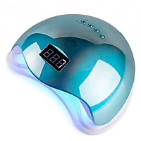 Лампа для гель лака Sun 5 mini мощность 24 Вт с LCD дисплеем UV/LED для маникюра одной руки.