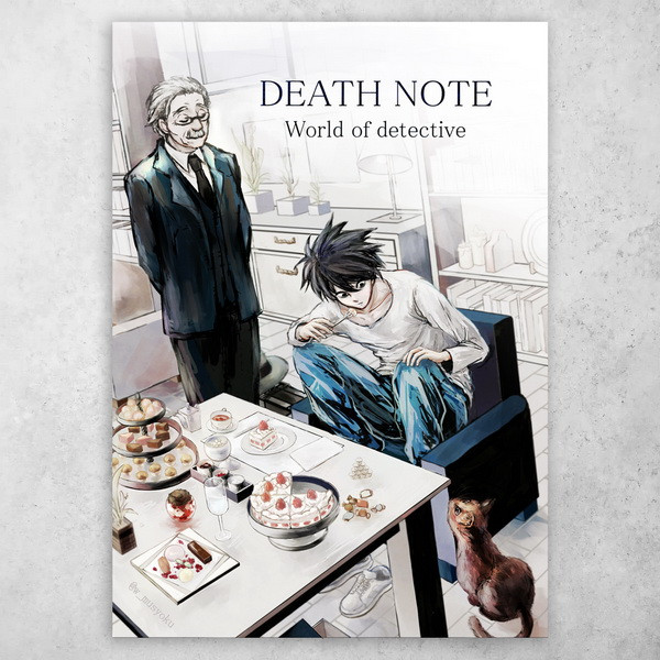 Аніме плакат постер "Зошит смерті / Death Note" №41