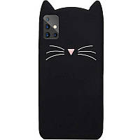 Силіконова накладка 3D Cat для Samsung Galaxy A51