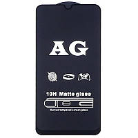 Захисне скло 2.5D CP+ (full glue) Matte для Samsung Galaxy S10 Lite Чорний