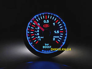 LED 7707-2 Тюнінговий автомобільний прилад Ket Gauge тиск турбіни