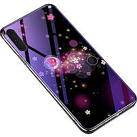 TPU+Glass чохол Fantasy з глянцевими торцями для Samsung Galaxy Note 10 Бульбашки и цветы