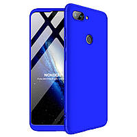 Пластикова накладка GKK LikGus 360 градусів для Xiaomi Mi 8 Lite / Mi 8 Youth (Mi 8X) Синий