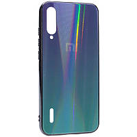 TPU+Glass чохол Gradient Aurora з лого для Xiaomi Mi A3 (CC9e) Черный