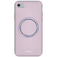 Чохол Pump Silicone Minimalistic для Apple iPhone 6/6s (4.7") Queen, Принт Circles on Light