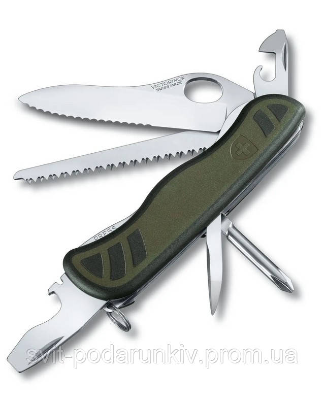 Швейцарський солдатський ніж Victorinox Swiss Soldier Knife One Hand  0.8461.MWCH