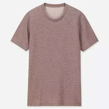 Uniqlo Чоловіча футболка швидковисихна (коричнева, М)