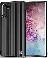 Захисний чохол-панель MADORU Stripes для Samsung Galaxy Note 10 BlackEStyle