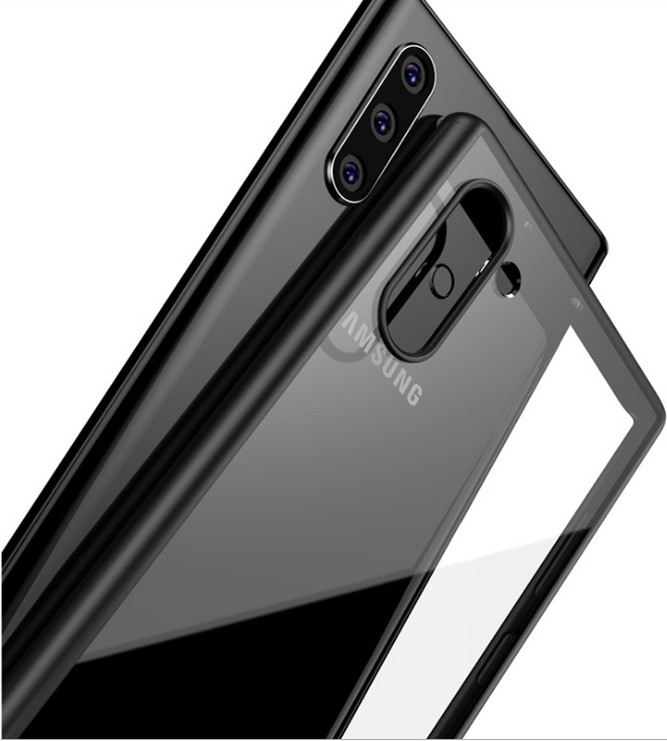 Захисний чохол-панель MADORU Clear для Samsung Galaxy Note 10 BlackEStyle