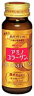 Meiji Японский Жидкий коллаген Премиум 1 баночка 50 мл Amino Collagen Premium Drink