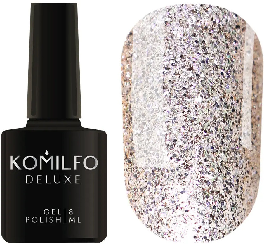Гель-лак Комільфо Komilfo Stardust Glitter №005 8млEStyle