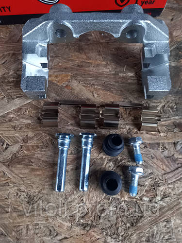 Скоба суппорта Ланос, Сенс 13" с пальцами и болтами Польша Flagmus (ID ...