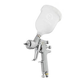 Фарбопульт пневматичний LVMP професійний, верхній пластиковий бачок INTERTOOL PT-0115 mst mst