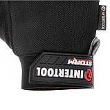 Рукавиці зі спандекса, дихаючий матеріал, антиковзаючим покриттям долоні, посилення на великому і вказівному mst mst, фото 4