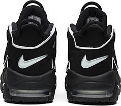Кросівки Nike Air More Uptempo Black White — 414962-002, фото 6