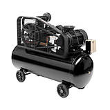 Компресор 200 л, 7,5 кВт, 380 В, 10 aтм, 1050 л/хв., 3 циліндри INTERTOOL PT-0040 mst mst, фото 3