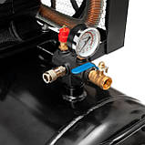 Компресор 200 л, 7,5 кВт, 380 В, 10 aтм, 1050 л/хв., 3 циліндри INTERTOOL PT-0040 mst mst, фото 7