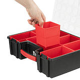 Органайзер 16 ", 8 лотків, 41.5х33х11 cm INTERTOOL BX-4034 mst mst, фото 4