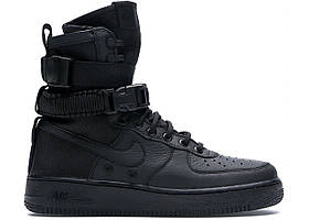 Кросівки Nike SF Air Force 1 High Triple Black — 864024-003