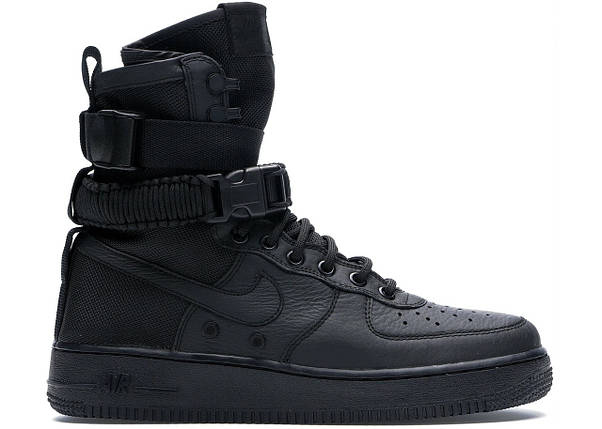Кросівки Nike SF Air Force 1 High Triple Black — 864024-003, фото 1