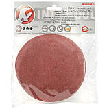 Круг наждачний самоклеючий 125 мм, папір клас E, щільність 220 г/м2, К220, уп. 10 од. INTERTOOL BT-0565 mst mst, фото 2