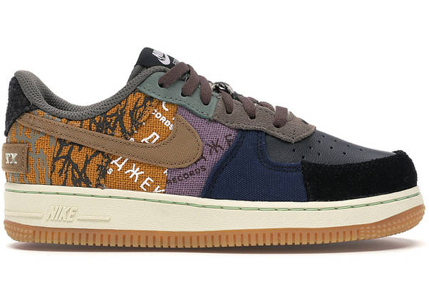 Кросівки Nike Air Force 1 Low Travis Scott Cactus Jack (PS) — CQ4565-900, фото 1