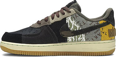 Кросівки Nike Air Force 1 Low Travis Scott Cactus Jack (PS) — CQ4565-900, фото 3