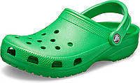 8 Women/6 Men Grass Green Crocs Unisex-Adult Classic Clogs (Бестселлеры)