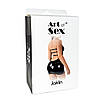 Сексуальна вінілова сукня Art of Sex - Jaklin, розмір XS-M, колір червоний, фото 3