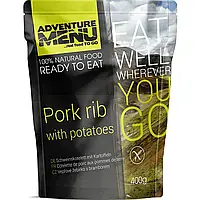 Свиные ребрышки с отварным картофелем Adventure Menu Pork rib with potatoes (AM 686) MK official