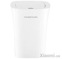 Розумний кошик для сміття Xiaomi Ninestars Waterproof Induction Trash White (DZT-10-11S) (4489517441755)