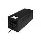 Джерело безперебійного живлення UPS VoltPolska 1200VA (720W) 2*7Ah, фото 6
