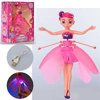 Лялька 19см, акум, літає, світло, USBзар, у кор. 16*19*5,5 см (60 шт.)