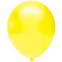 Латексна кулька Balonevi  жовта (P02) пастель  5" (12,5см) 100шт.