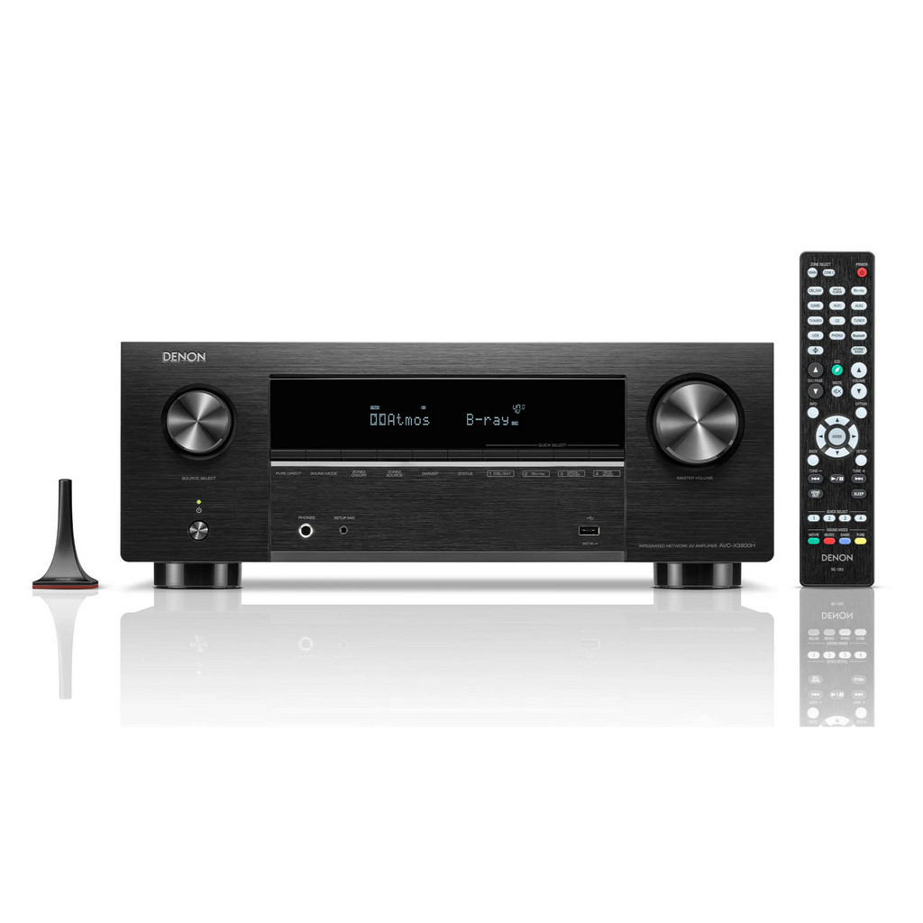 AV-ресивер Denon AVC-X3800H 8K (9.4 сh) Black (art.242367)