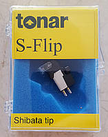 Головка звукоснимателя, тип ММ Tonar S-Flip (Shibata tip), art. 9586 (art.236301)