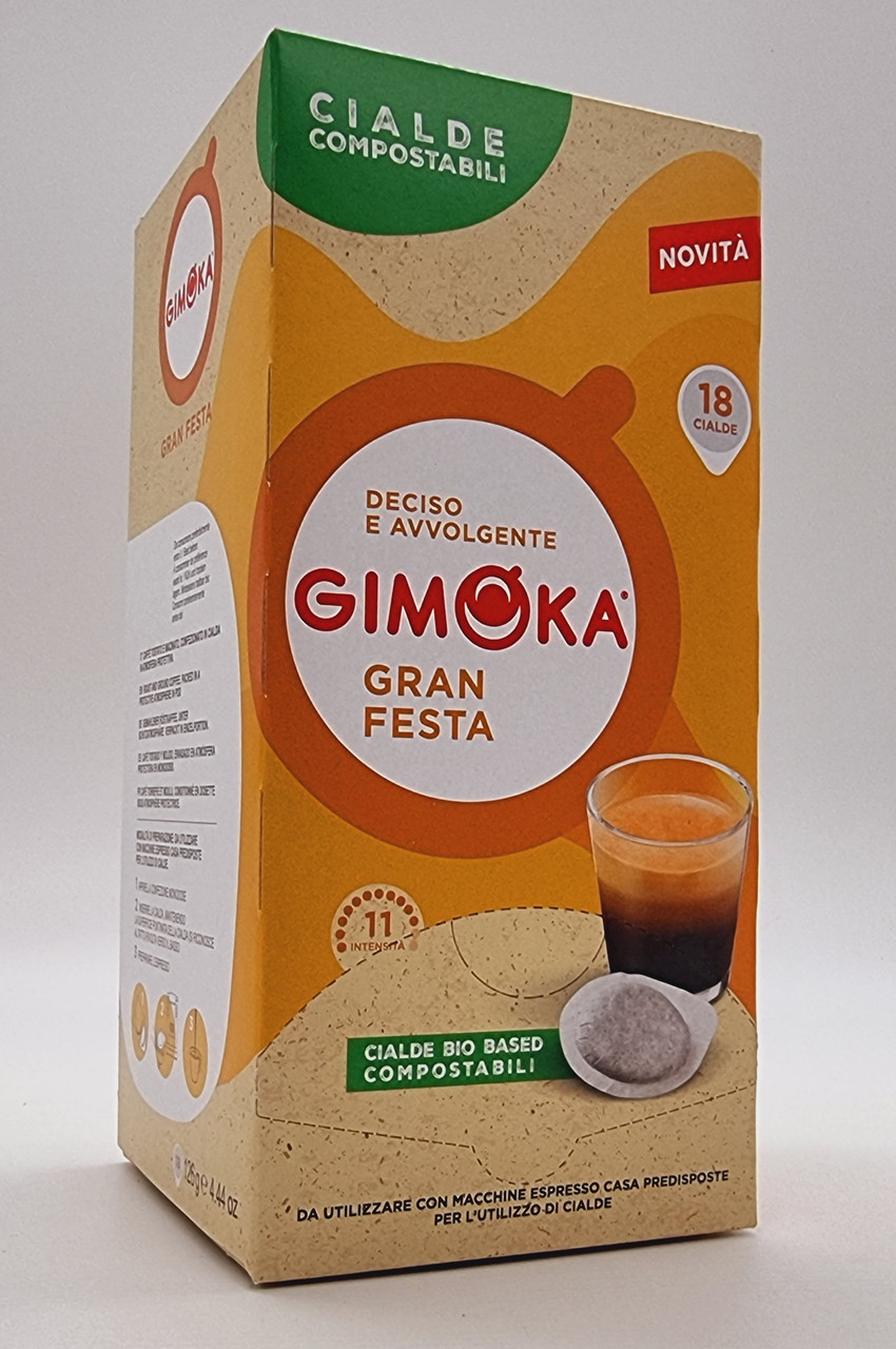 Кава в чалдах/монодозах Gimoka Gran Festa 18 шт. ESE 44 мм