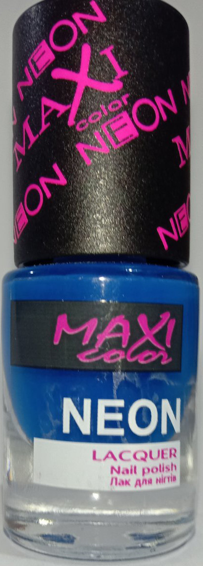 Лак Нігтик Maxi Color 09 NeonEStyle