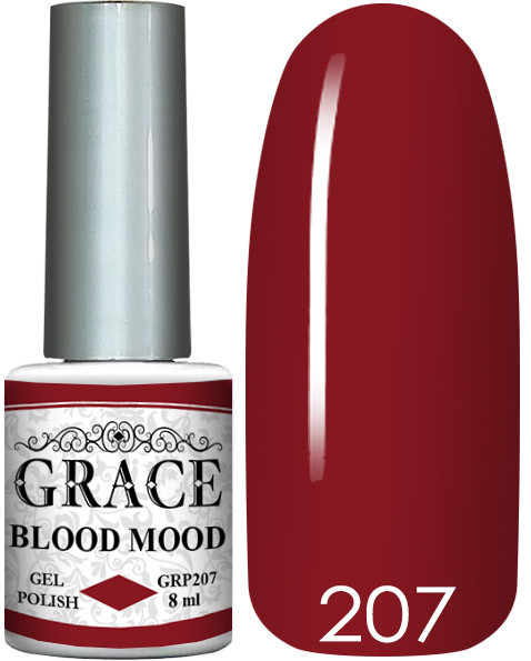 Гель-лак Грейс GRACE GRP207 Blood mood 8ml