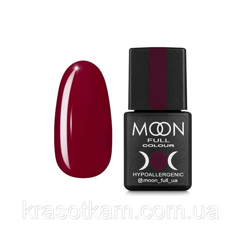 Гель-лак Moon Full No141 фіолетовий світлий, 8 мл.