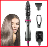 Мультистайлер фен прибор для укладки волос 700 Вт 4в1 VGR V-408 фен щетка стайлер для завивки волос насадками