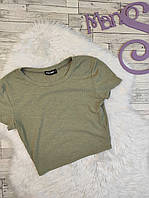 Жіноча футболка Tally Weijl оливкового кольору Розмір XS 42