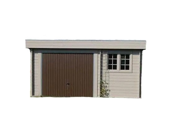 Сучасний сарай, госпблок для дачі з дерева 5,5х5,0 м. від виробника Modern barn - 89